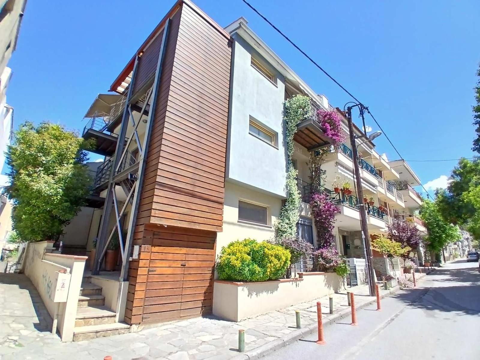 סלוניקי Quiet Urban Studio With Private Backyard מראה חיצוני תמונה